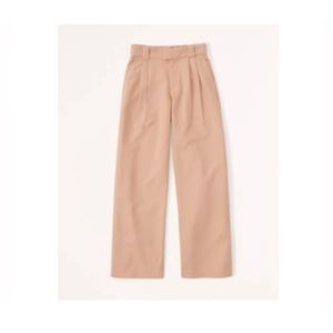 Abercrombie Tailored Relaxed Ultra-Wide Leg Pants Size M